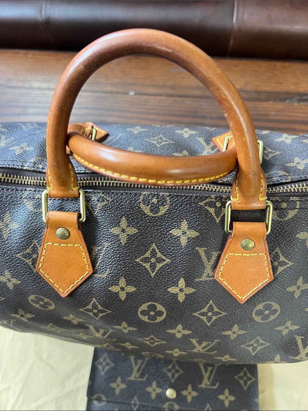 Louis Vuitton Monogram speedy 35 with wallet - Picture 10 of 16